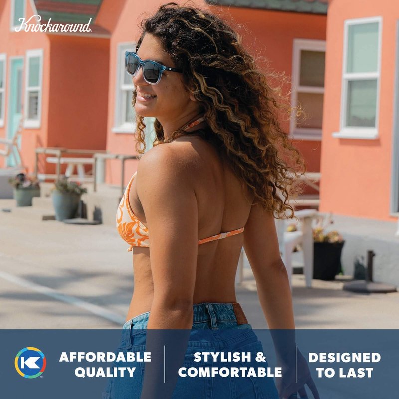 Knockaround Classics Polarized Sunglasses for Men & Women - UV400 Protection