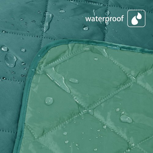 Exclusivo Mezcla Waterproof Picnic Blankets 3-Layer 60x80 INCH Large Sandproof Beach Blanket Foldable Outdoor Blanket for Camping on Grass Picnic Mat