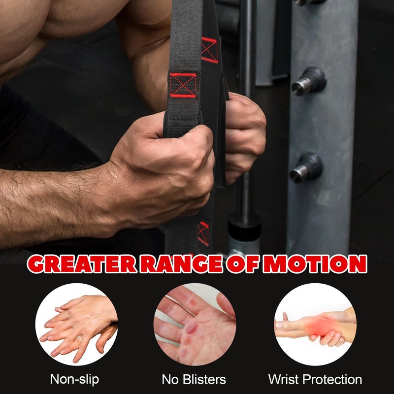 Fitness LAT and Lift Pulley System, Upgraded Weight Cable Pulley LAT Pull Down Machine Attachments Home Gym Training Equipment for Biceps Curl Triceps Forearm (Black-LLD)