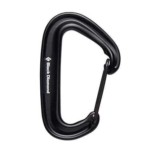 Black Diamond Miniwire Carabiner - Black