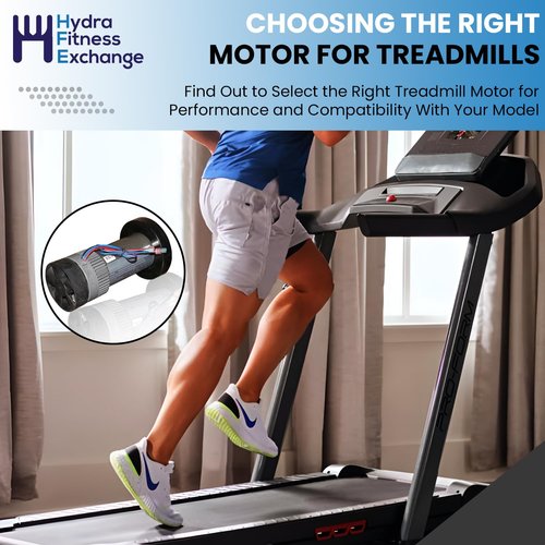 Hydra Fitness Exchange Drive Motor 405618 or 349568 or 314571 Works with Wes.lo Pro Form Healthrider Nordic Track Treadmill