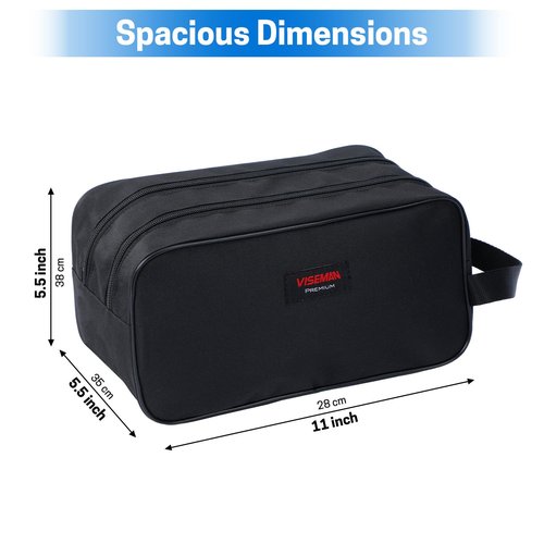 VISEMAN Hockey Tape Accessory Bag, Lightweight Hockey Tape Bag, Large Capacity Hockey Accessories Storage. Accessories Not Included. Hockey Equipment Bag for Hockey Players