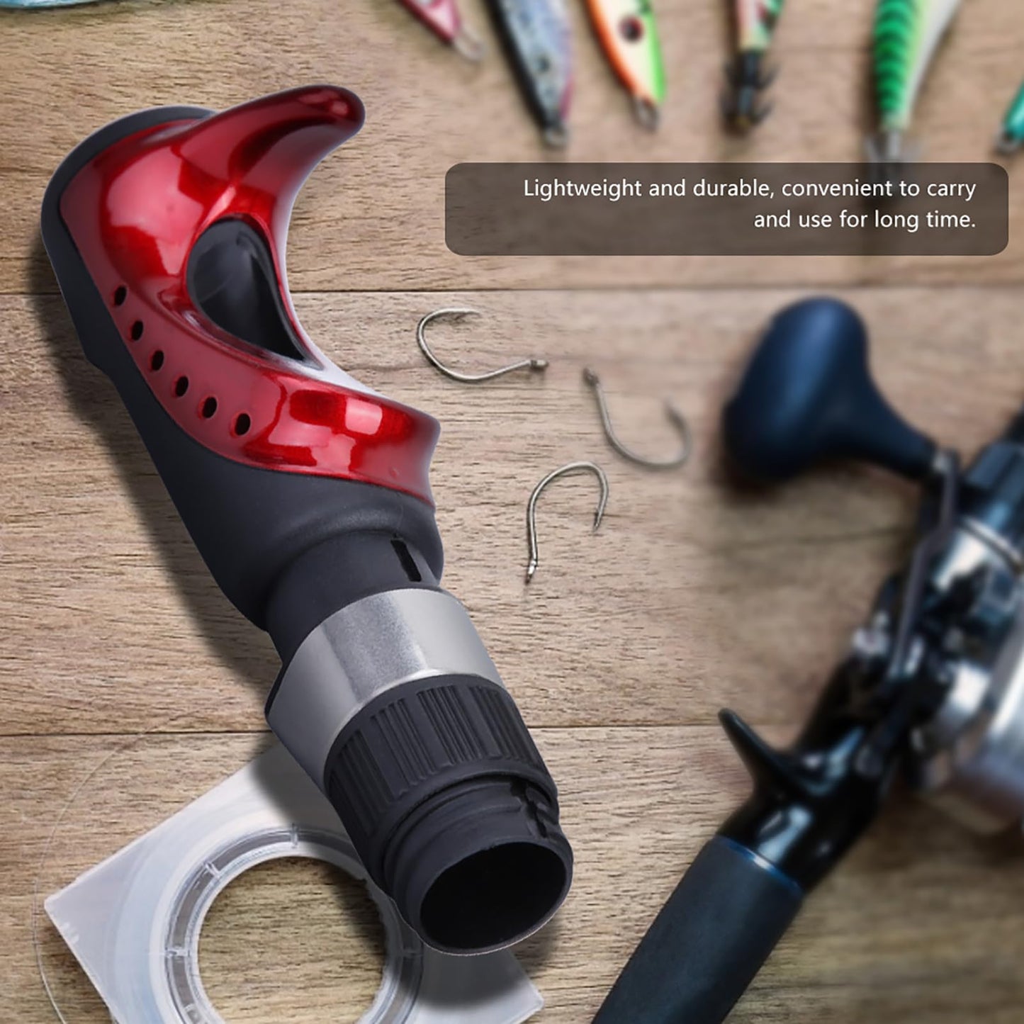 2PCS M-1 Fishing Rod Reel, Impact and Resistance, Anti-Slip Casting, Quality Fishing Tackle Accessory