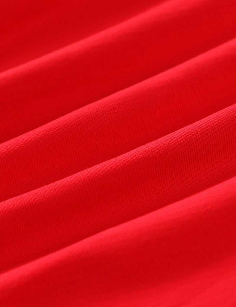 CRZ YOGA Seamless Workout Tops for Women Hip Length - Athletic Running Gym Yoga Short Sleeve Shirts Breathable Crewneck Tees Deep Red XX-Small