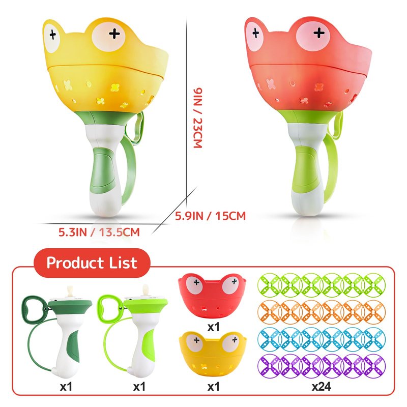 pamexin Outside Toys for Kids Ages 4-8 - Manual Capture Catching Game - Toddler Chasing Toy for Boys & Girls, Ages 3-7 - Outdoor Fun Family Games