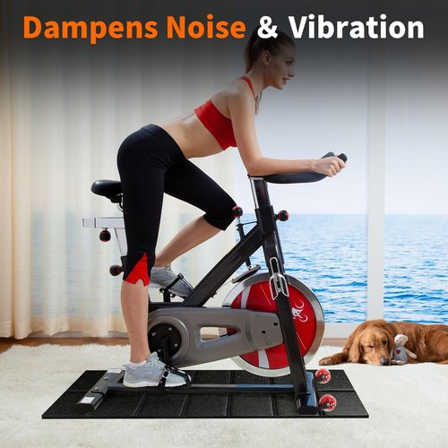 Non-Slip Walking Pad Mat 55x24 for Carpet Floors – Workout Floor Protection, Mat for Under Walking pad, Treadmill, Bike & Exercise Equipment, for Hardwood Floors, Noise Shock Absorption, Stationary