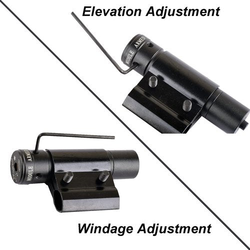 Mini Red Dot Laser Sight Scope with Barrel Clamp Mount for Rifle Shot Gun
