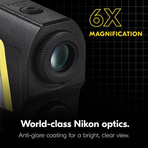Nikon COOLSHOT 50i GII Golf Rangefinder | Laser rangefinder with Magnet Mount, Slope, OLED Display and 5 Year Warranty | Official Nikon USA Model