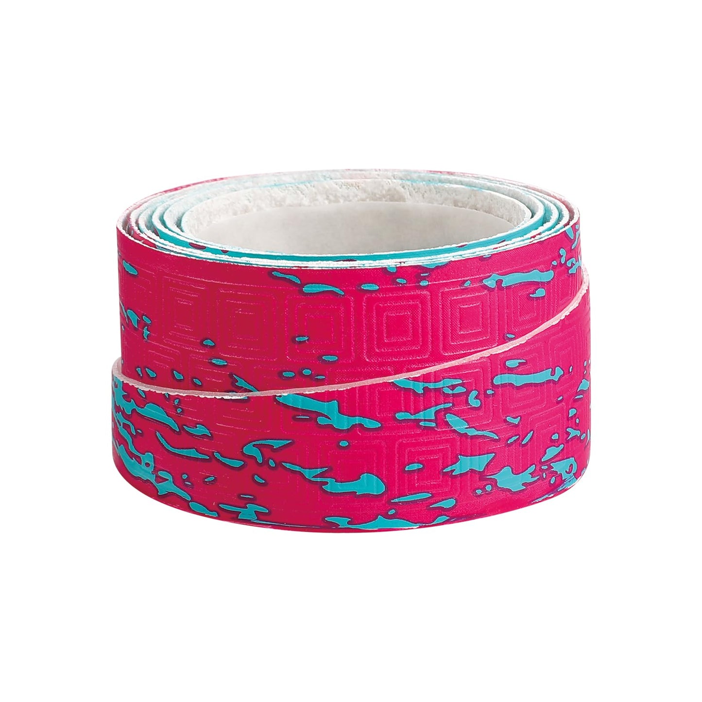 1.1mm Bat Grip Tape, Greek Key Double-Stamping Textured, Baseball & Softball Bat Tape for All-Weather Performance, Non-Slip, Precut for Easy Install