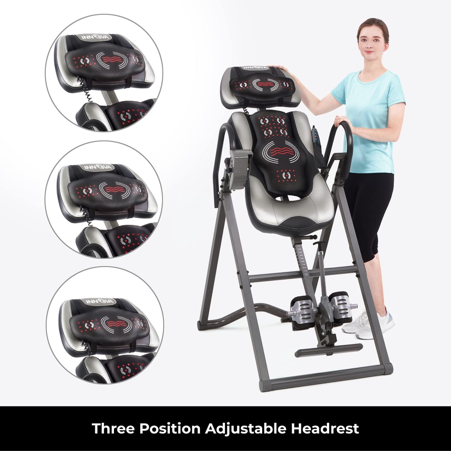 Innova ITM6000 Advanced Heat and Massage Therapeutic Inversion Table