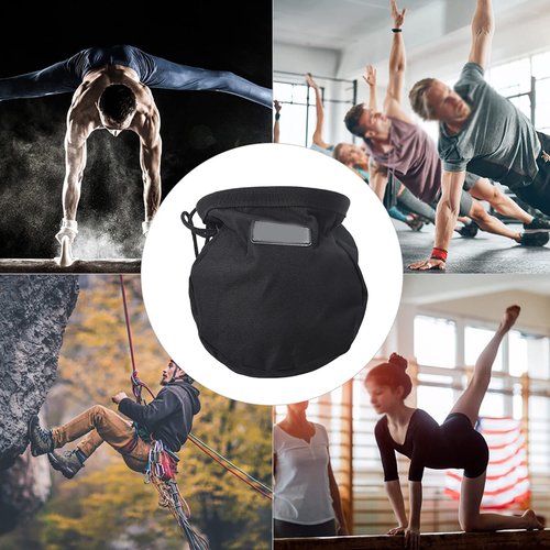 Outdoor Rock Climbing Powder Bag, Storage Pouch with Waist Belt for Easy Access & Convenience