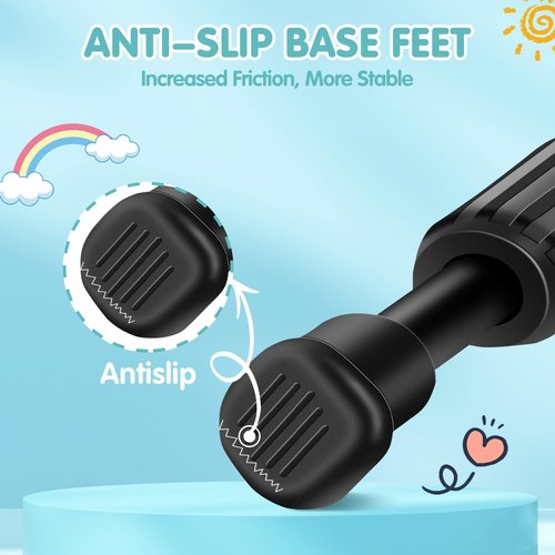 LEICHTEN Kids Bike Kickstand for 16 Inch Wheel Children's Bicycle Single-Side Kick Stand Rear Mount Bikes Support Racks for Girls and Boys Bike