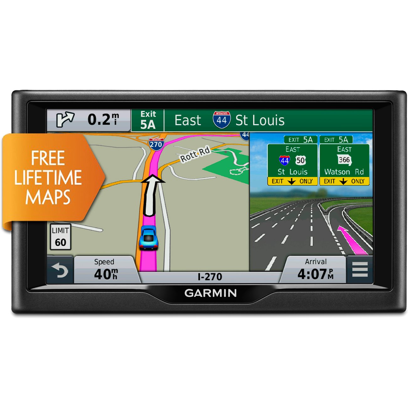 Garmin 010-01399-01 Nuvi 67LM 6-Inch GPS Navigator