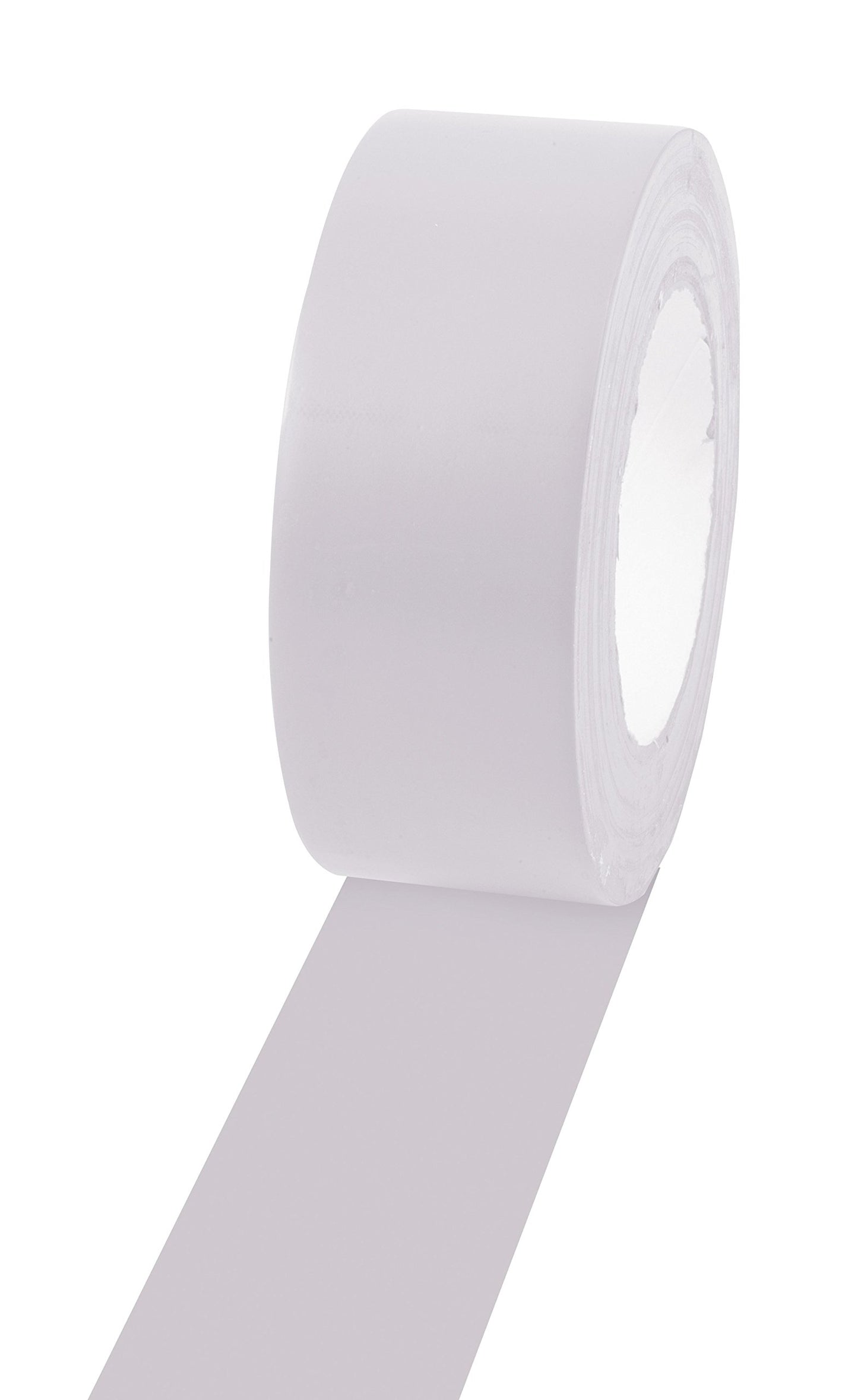 Champion Sports Vinyl Tape, 2” Wide x 36 Yards Long, White - Durable Floor Marking Tape - Schools, Gyms, Restaurants