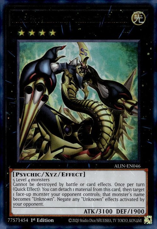 Number 69: Heraldry Crest - Dark Matter Demolition - ALIN-EN046 - Ultra Rare - 1st Edition