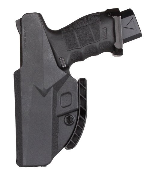 IWB Holster Custom Fit, Optics Ready, Concealment Wing, Adjustable Angle Fork - Compatible with Sarsılmaz SAR9 | Right Hand