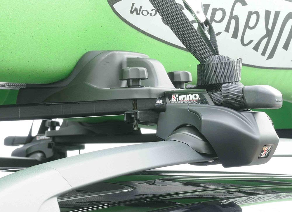 INNO INA452 Padded Universal Mount (1) Kayak Cradle Carrier,Black