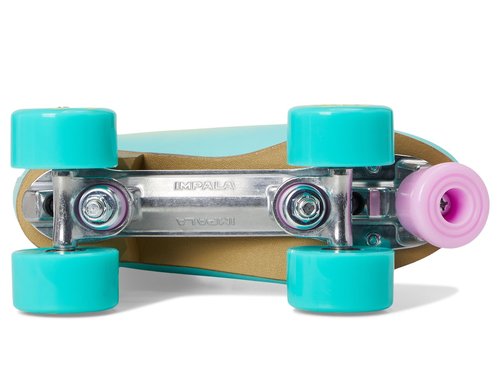 Impala Rollerskates Unisex, Impala Quad Skate (Big Kid/Adult) Lime Spritzer, 7
