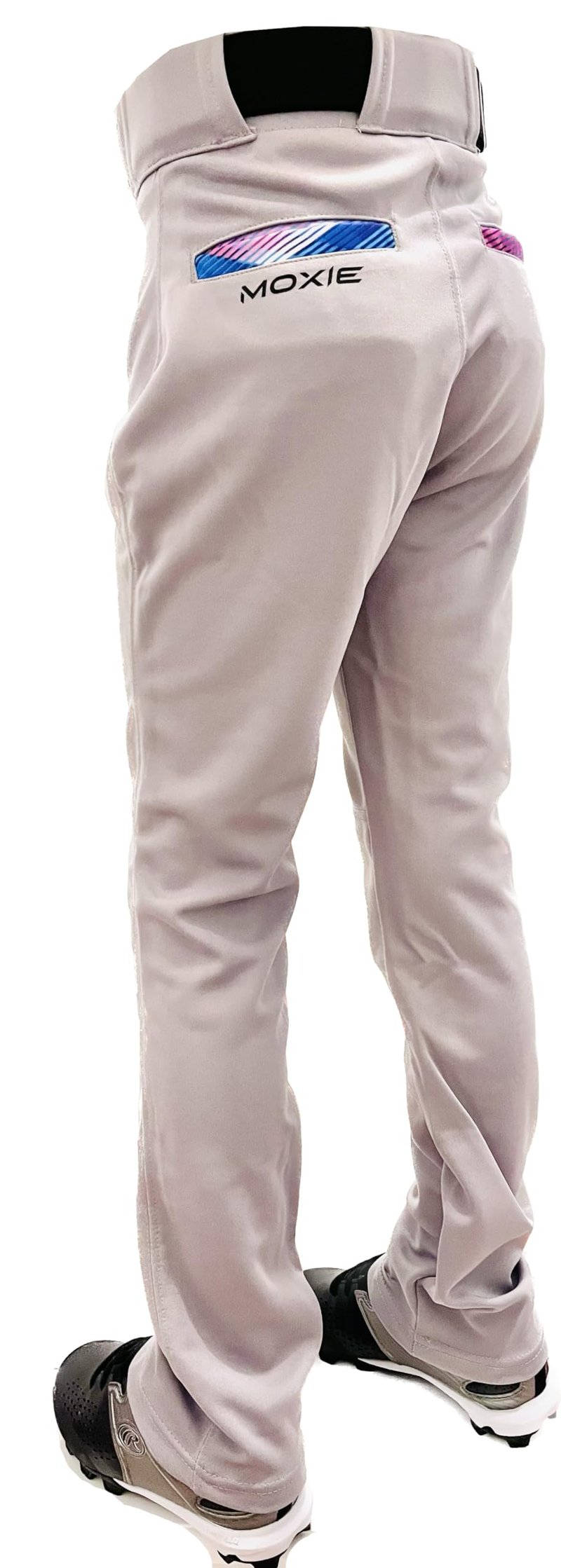 Easton | MOXIE Baseball Pant | Grey/Pink | Youth X-Large