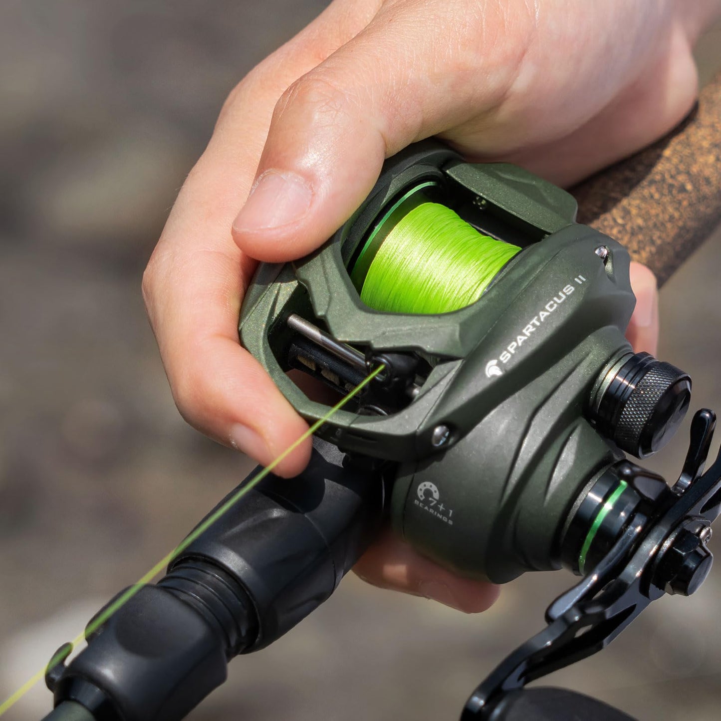 KastKing Destron Braided Fishing Line, Grass Green , 150 yds-6lb-0.11mm