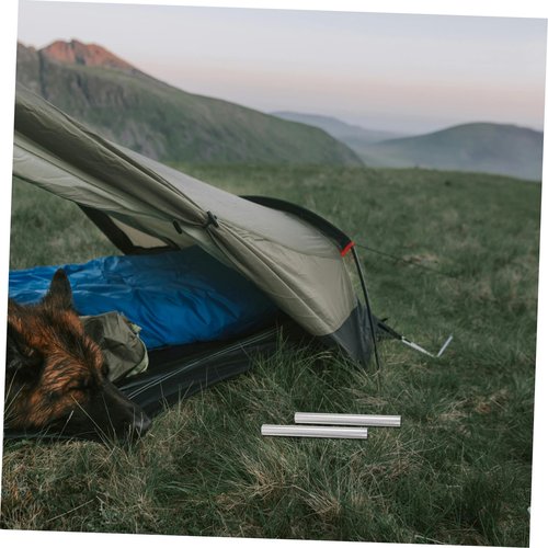 PAMINGONO Replacement Tubing for Tent Poles 4pcs Aluminum Alloy Repair Tubes Versatile Fixing Tubes for Tent Parts