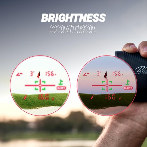 Blue Tees Golf Series 4 Ultra Golf Rangefinder with Slope Switch (Navy)