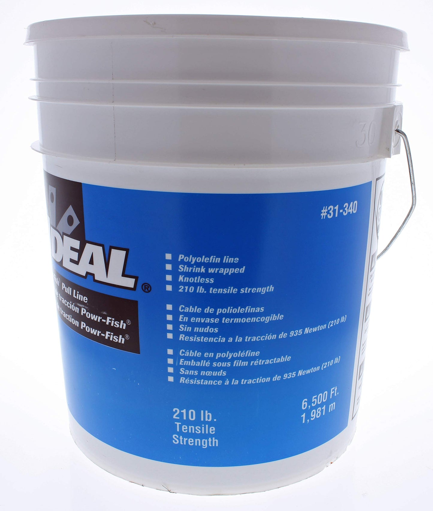 IDEAL Electrical 31-340 Powr-Fish Pull-Line 6,500 ft. Bucket
