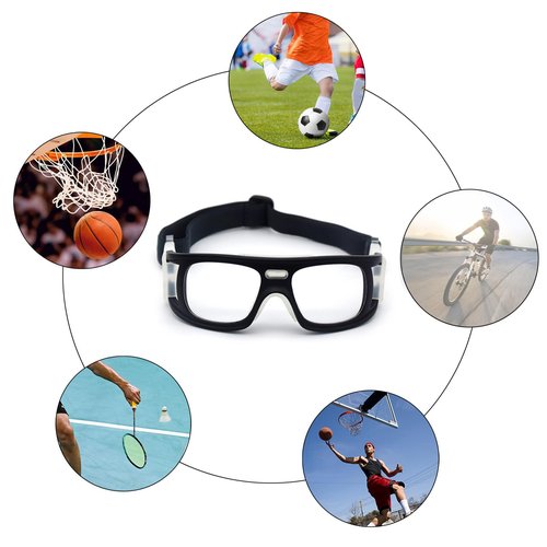 MEIBAOGE Sports Goggles Glasses for Men Women Racquetball Basketball Football Protective Glasses Shock Lens
