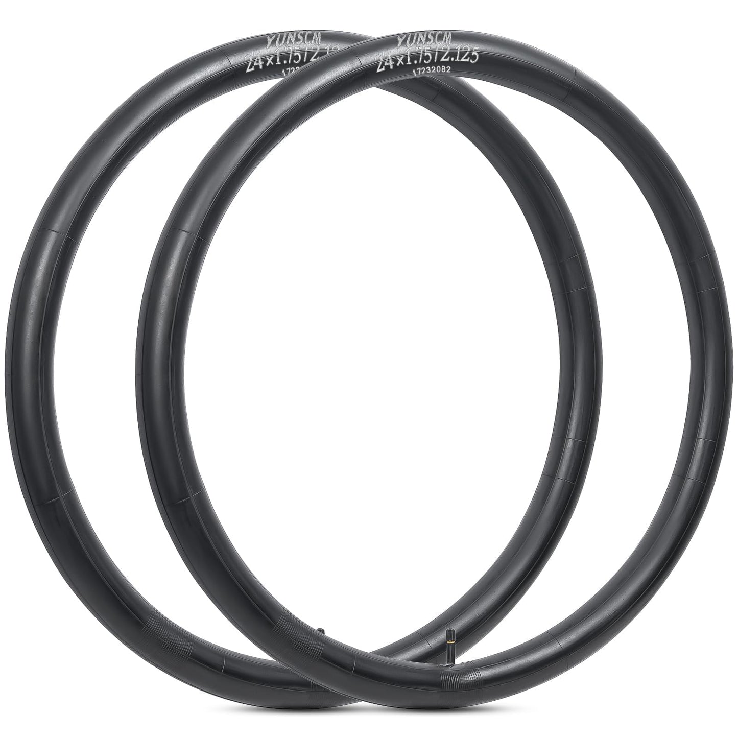 2-PCS 24" Bike Tubes 24x1.75/2.125 AV32mm Schrader Valve 47/54-507 24" Bicycle Tubes Compatible with 24 x 1.75 24 x 1.9 24 x 1.95 24 x 2.0 24 x 2.1 24 x 2.10 24 x 2.125 Bike Tire Tubes