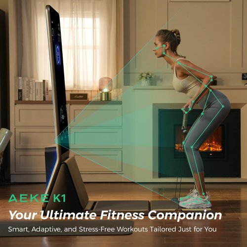 AEKE K1 Smart Home Gym System: AI-Powered All-in-One Fitness Machine for Full-Body Strength Training and Personalized Workouts