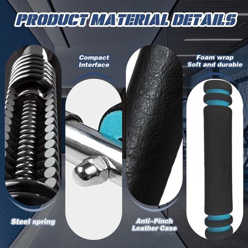 Mr Sculpt Gorilla Bar, Mr Sculpt Gorilla Bar for Chest Workout, 40-100lb Adjustable Twister Arm Trainer, Chest Arm Exercise Equipment, Detachable Design for Home Workout Equipment (Blue)