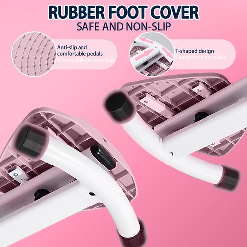 Waist Twisting Machine Board With Resistance Band - 350 Lbs Weight Capacity, 360° Rotating Waist Twister Noiseless Ab Twister Machine For Core Workout Abdominal Fat Loss