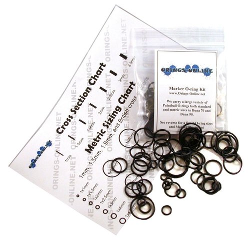 Orings-Online O-Ring Kit Compatible with Planet Eclipse GTEK-160R Paintball Marker - 2 Rebuilds