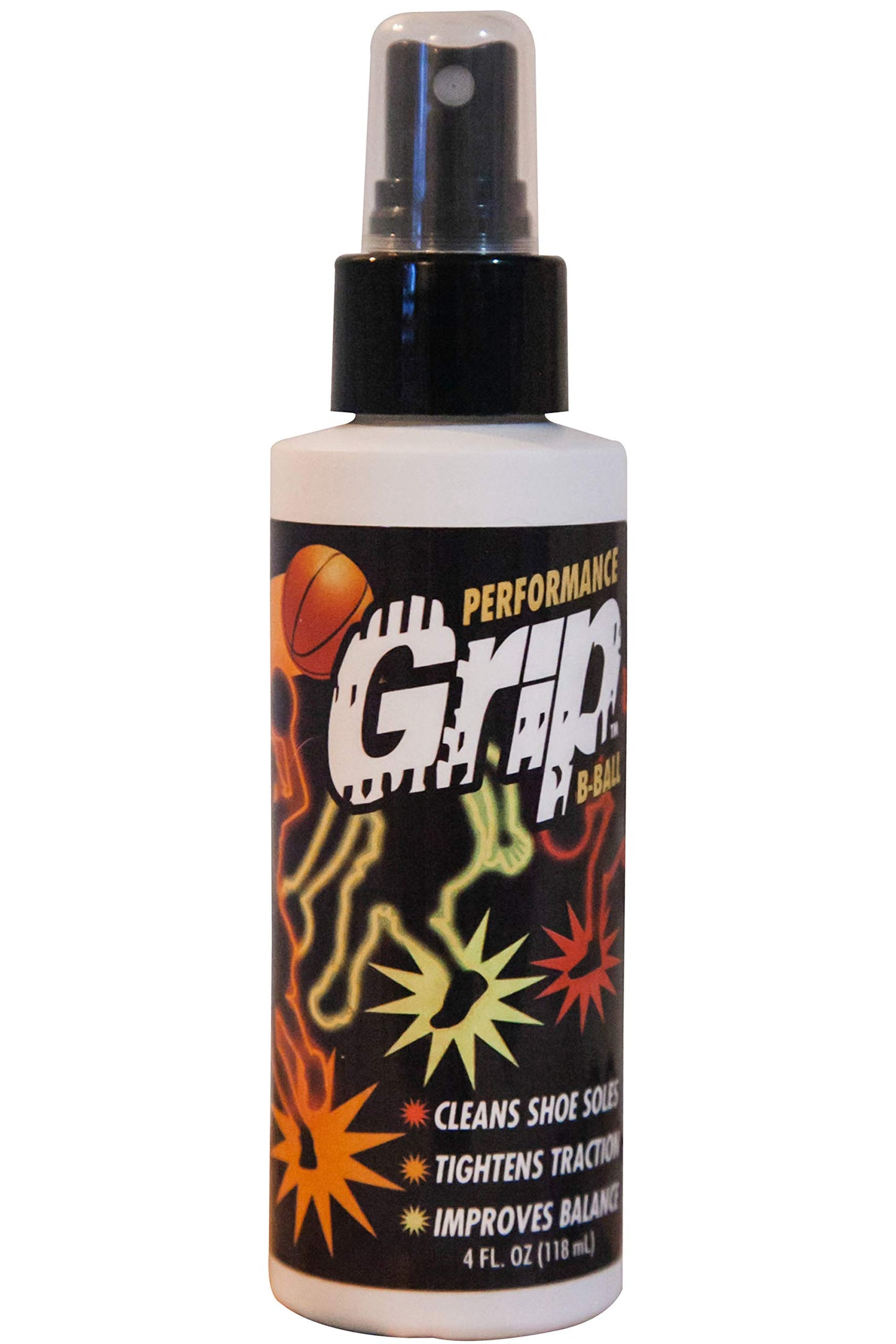 Performance Grip Basketball Shoe Spray 8 Oz – Grip Spray for Basketball Shoes Bottom – Non-Sticky Mist That Rejuvenates Soles & Boosts Traction