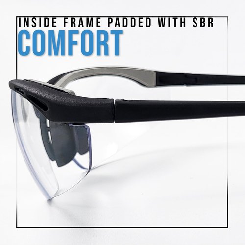 Going One Sports Safety Glasses - Junior Size Protective Eyewear, Pickleball Eye Protection Goggles; for Ages 6 to 12
