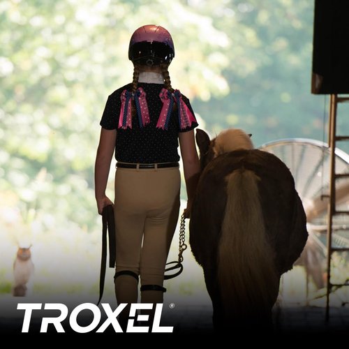 Troxel Spirit Full Coverage Horse Riding Helmet, Low-Profile Adjustable Design, Safety Horseback Riding Gear, Small (6-1/2-6-7/8), Pink Dreamscape