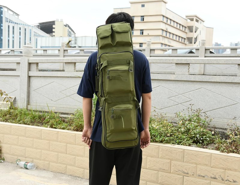 RUBY.Q 32" Bag, Portable Green Case for Storage and Transportation