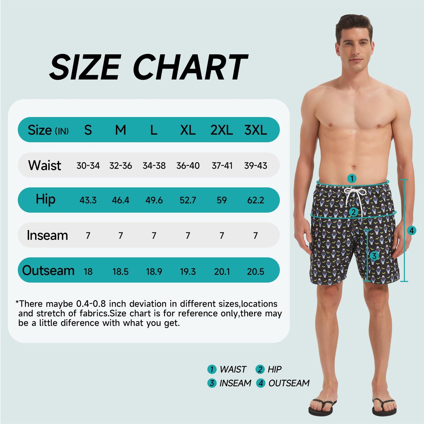 Srnede Mens Swim Trunks Swimsuit Trunks Swim Shorts Swimwear