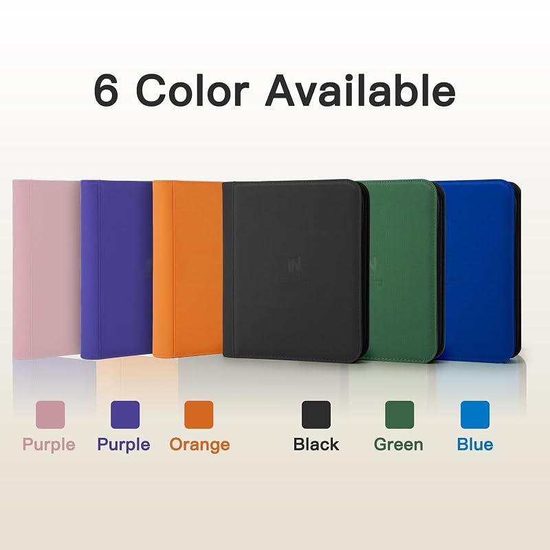 Toploader Binder 9 Pocket PU Card Album for 3" x 4" Cards - Red (324 Slots) Variation of THIS listing