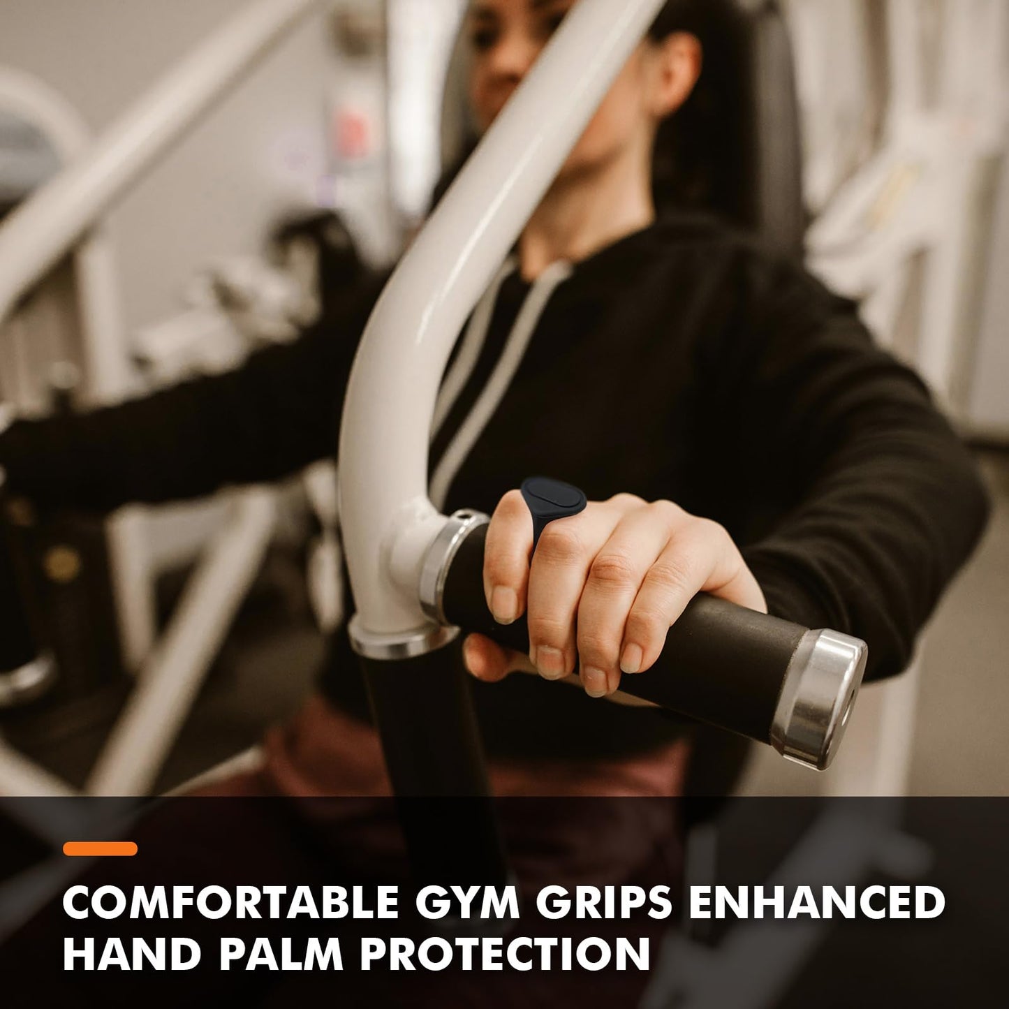 2Pcs Weight Lifting Grips for Men Women Deadlifts, Ergonomics Workout Rubber Fingerless Gym Grips, Palm Protection for Exercise Bodybuilding, Exercise, Weight Lifting, Dumbbell