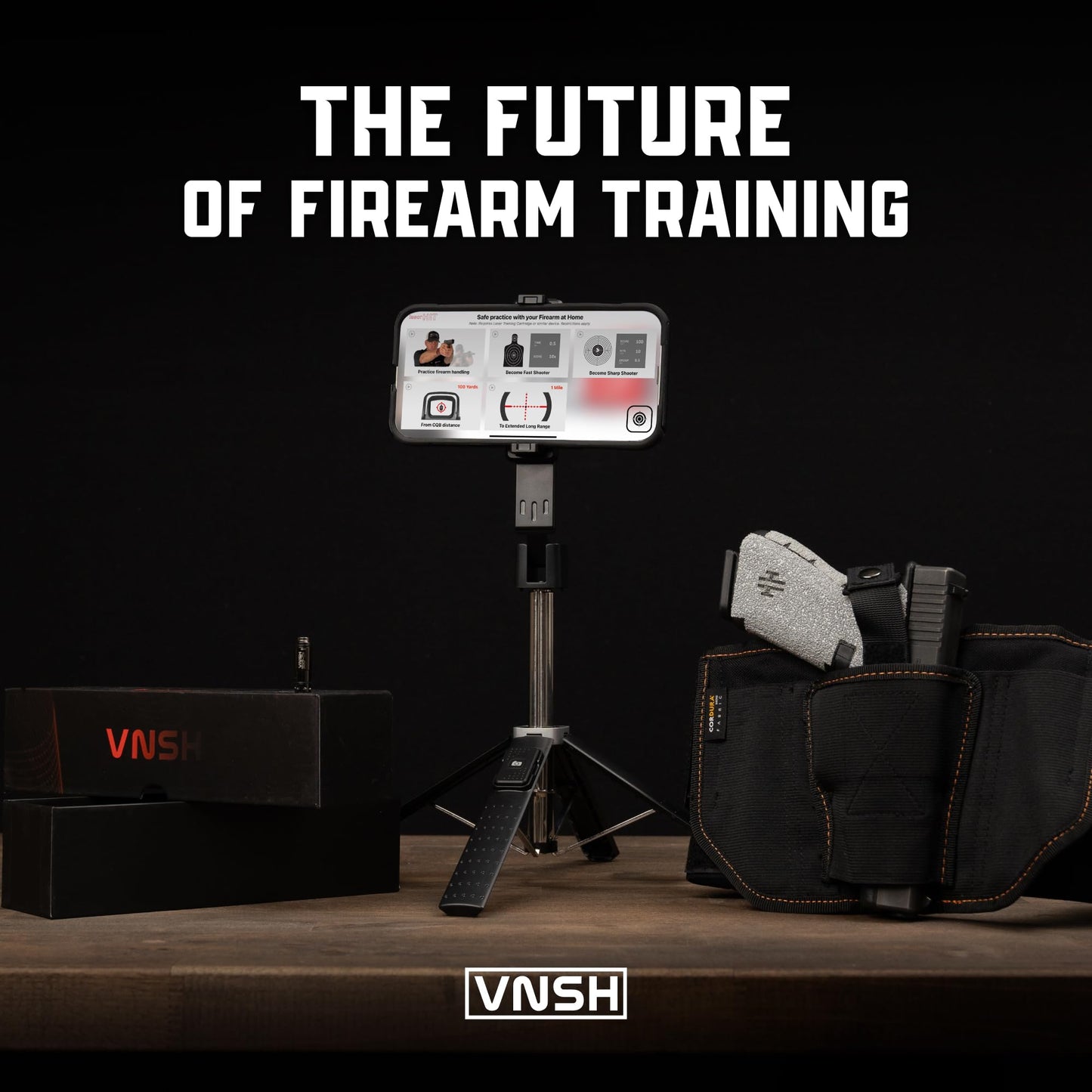 VNSH - Laser Strike Training System | Dry Fire Laser Training | Laser Training Cartridge | High Accuracy | Most Professional | 5 Yards to 100 Yards Range | Caliber Compatibility (.380 ACP)