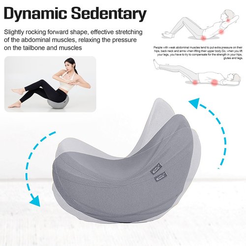 Yoga Balance Open Chair Balance Chair, Balance Pad, Soft Stability Trainer Pad For Workouts, Yoga, Core Strength And Pilates - Device For Women, Men