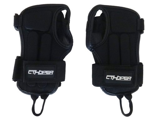 CTHOPER Impact Wrist Guard Fitted Wrist Brace Wrist Support for Snowboarding, Skating, Motocross, Street Racing, Mountain Biking, Weightlifting (M)