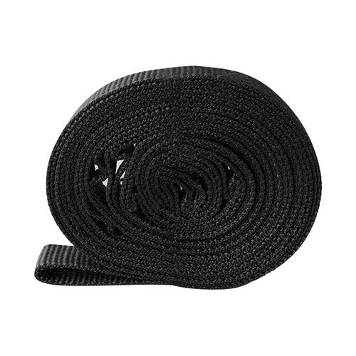 Stretch Strap, 75 Inch Yoga Stretching Strap for Mobility Training, Resistance Band for Yoga Pilates (Black)