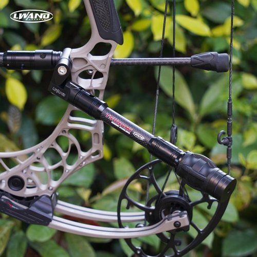 LWANO Compound Bow Archery Stabilizer 6 Inch Balance Bar for Vibration Reduction, Carbon Fiber Lightweight and Durable, Ideal for Hunting and Target Shooting (6 inch)