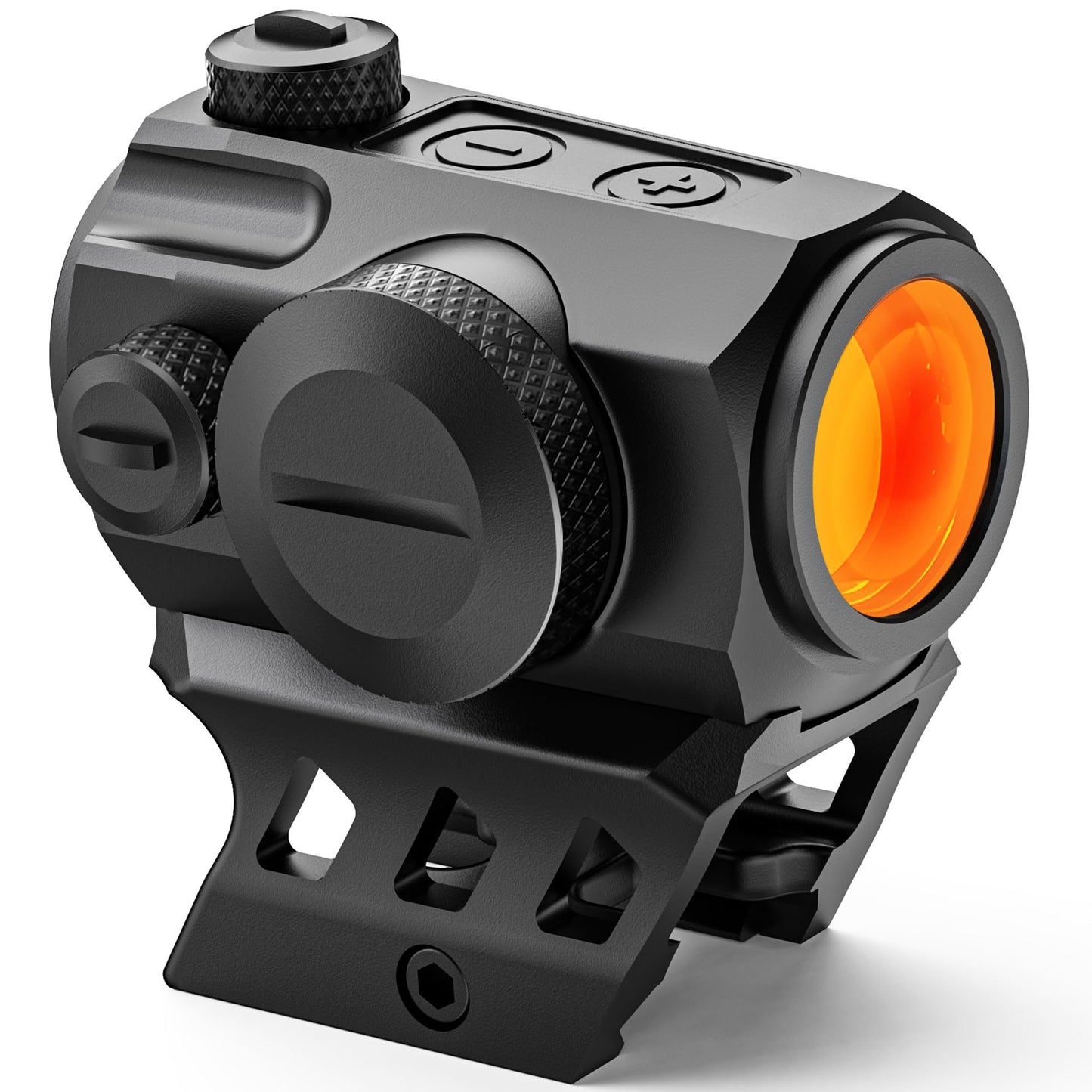 2MOA Red Dot Sight for Shotgun Motion Awake Red Dot Sight for Rifle 11 Brightness Red Dot Optics with Absolute Co-Witness Mount IPX7 Waterproof 1000G Shockproof Rifle Scope for 20mm Rail Mount