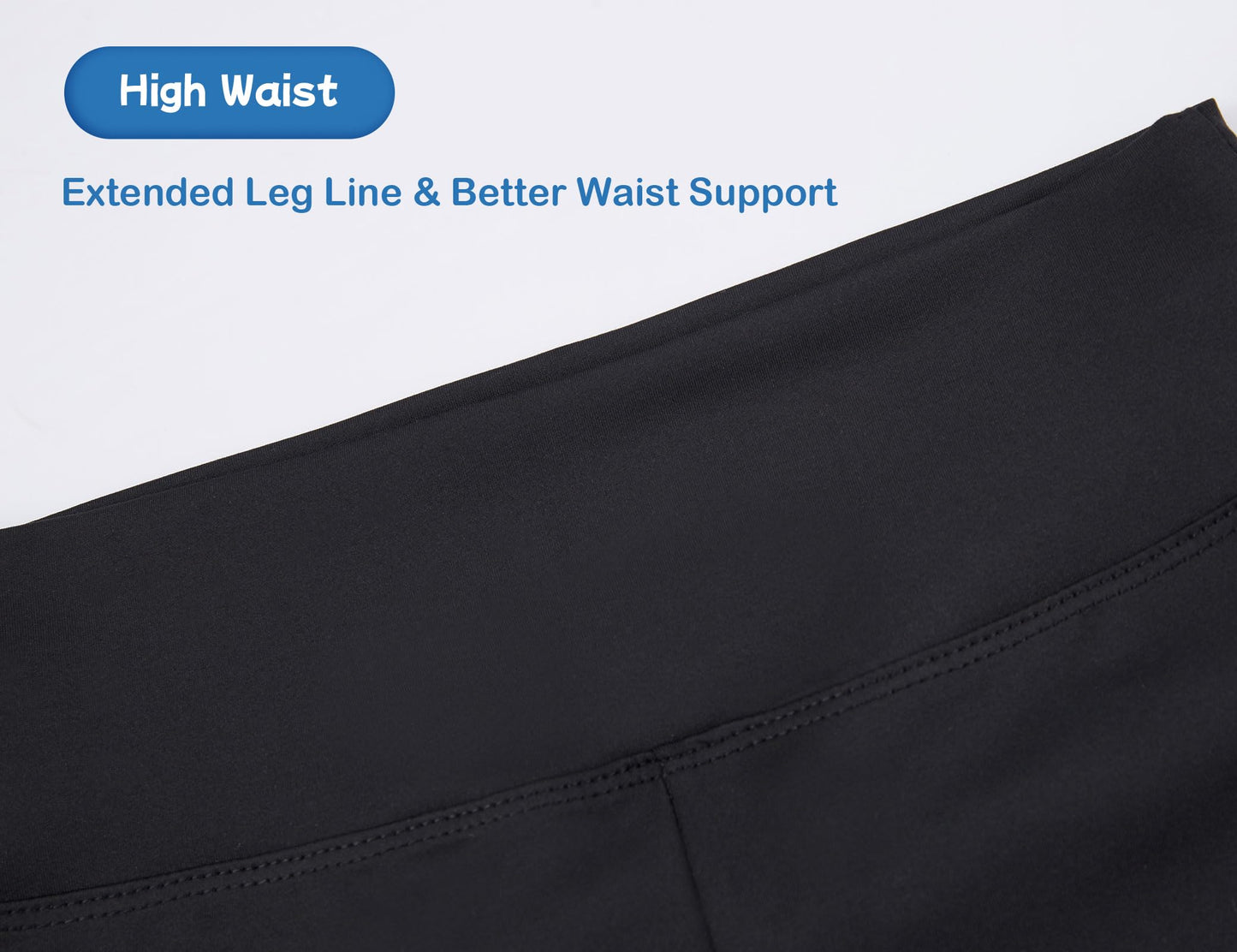 Ice Skating Pants for Girls 12-13 Years Old Black Strechable Leggings Soft Trainwear