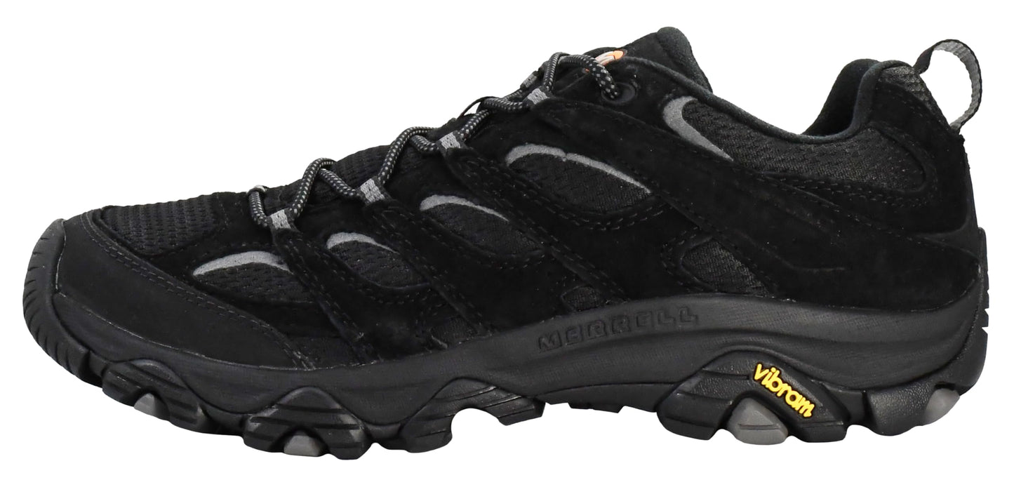 Merrell Men's Moab 3 Hiking Shoe, Black/Black, 10.5 M