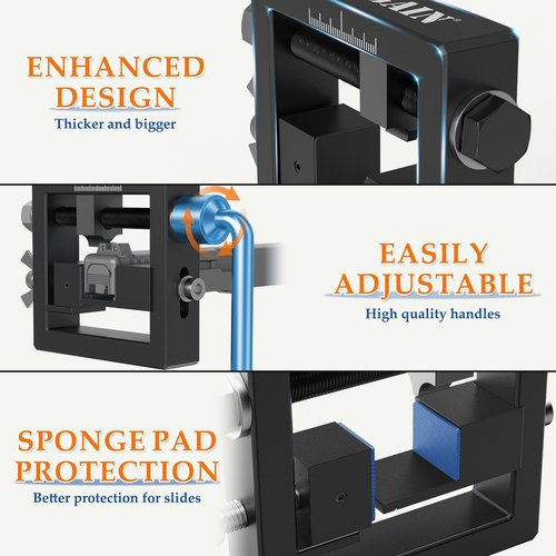 SporGain Pistol Sight Pusher Tool with Heavy-Duty Design Glock 19/43 and Similar Models, Fits Square Slides for Rear Sight Removal and Adjustment