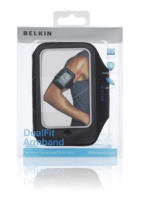Belkin DualFit Armband for iPod touch 4G (Black)